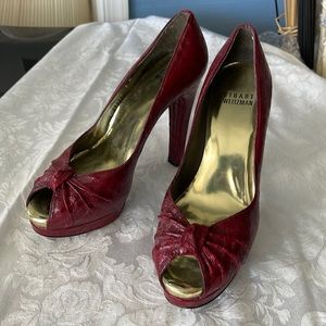 Stuart Weitzman Red Pumps